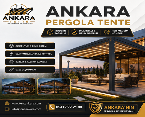 Ankara Pergola Tente 